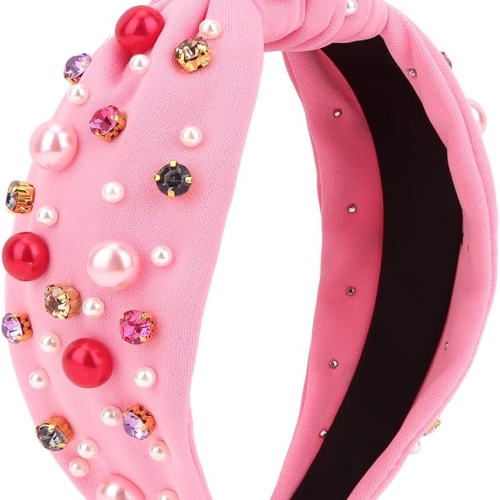 Glitzy Pink Glam / Women’s Headband for Every Occasion